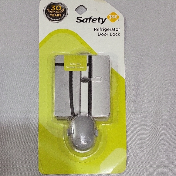 Safety 1St Other - Safety 1st Silver Refrigerator Door Lock - Child Safety